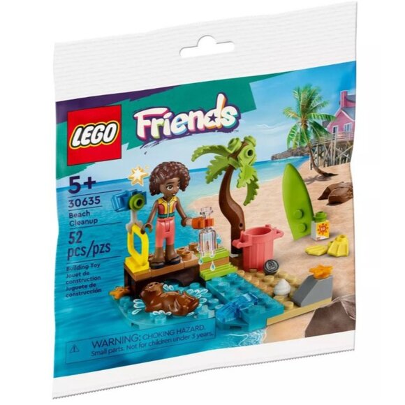 LEGO Beach Cleanup Friends Bag Set 5pk - Picture 8 of 11
